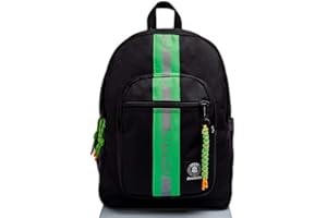 INVICTA Zaino - JELEK - Zaino Doppio Scomparto -Tasca Porta PC - Tasca Porta Borraccia - Zaino Scuola, Viaggio & Tempo Libero - Maxi Capienza 38 LT