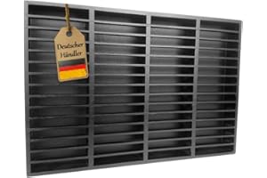 eCom Fabarius MC Shelf for 60 Cassettes, Media Shelf Made of Wood (Pine), Ready Assembled