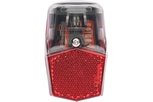 Axa Run Compact - Luz trasera para bicicleta, color rojo