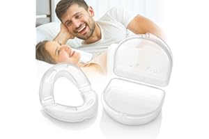 AIOUTGOGO Anti-Snoring-Mouthpiece,Effective Stop-Snoring Lightweight Snore Stopper | The Quite Night Anti Snoring Devices,Snore Reducing Aids for Good Sleep,Snore Free for All Mouth