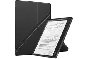 Kepuch Custer Cover per Kobo Elipsa 2E 10.3",PU-Pelle Case Custodia per Kobo Elipsa 2E 10.3" - Nero