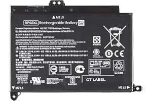 7XINbox BP02XL 7.7V 41Wh Replacement Laptop Battery compatible with HP Pavilion PC 15 AU010WM AU018WM Series BP02041XL HSTNN-UB7B 849569-421 849569-541 849569-542 849569-543 849909-850