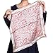 Fineplus New Brand Girls Silk Soft Scarves Shawls White+Light Pink