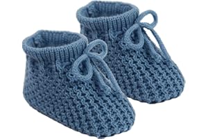 Mansuri Baby Booties Baby Boys Girls Soft Mesh Booties Baby Knitted Bootees 0-3 Months Approximately S401