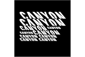 QIQIBAIHUO Canyon Stickers réfléchissants Cinelli pour vélo de route et de montagne - Couleur : blanc - Taille : L 35,1 x 27,6 cm