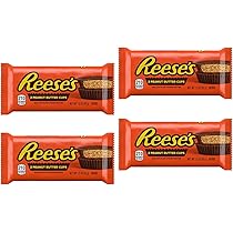 Reese 2 Peanut Butter Cups Milk Chocolate, Pack of 4 x 42 G