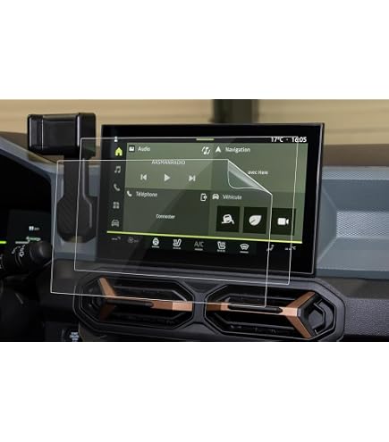 Film Protection Écran Navigation VW T-Cross 2019-2025 - Verre Trempé 8 Pouces Anti-Rayures HD