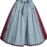 Almsach Dirndl Malina in weinrot - 3