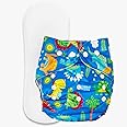 Mee Mee Reusable Baby Cloth Diaper, Double Leak Guard, High Absorption, Quick Dry, Stain-Proof Comfort & Protection, 3m+, Adjustable Waist & Height with snap Buttons, Absorbent Insert