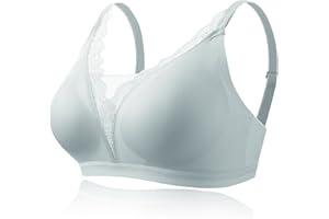 CYTMTZGA Mastektomie Prothesen BH Nahtloser Alltags Post-OP-BH mit Taschen für brustprothese Brustformen