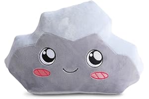 XEANCO LANKYBOX PLUSH, Lankybox Merch, Lankybox Plushies, Lanky Box Plush Foxy Plush Rocky Plush, Rocky Plush with Detachable Removable Head Mask, for Girls, Boys, Friends (Rocky Plush)