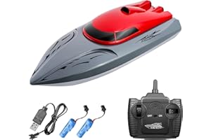 Goolsky Barca telecomandata 806 2,4 G RC Boot telecomandata 20 km/h, giocattolo impermeabile ad alta velocità, RC barca da corsa, con scafo