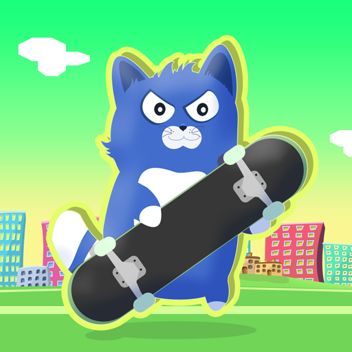 Little Kitty on a Skateboard The Cat Skate Race Game Fun Simulator Gold Edition Amazon.co