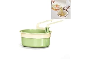 ZENITHYREN Sieb für SpüLbecken – Neu, Material-Upgrade & optimiertes Design für Küche, Siebkorb für Spülbecken, Abnehmbares Spülbeckensieb (Grün)