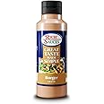GTMS Plant Based Burger Sauce - 1 Litre - Awesome Taste, Creamy, Tangy Smooth & Pourable - Ideal for Vegan Burger - Free From Gluten & Dairy - for Hot or Cold Use - Condiment Developed in the UK