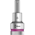 Douille VDE Zyklop Wera 8790 A 1/4" 8 Mm - Isolée 1000V - Sécurité Électrique Pro