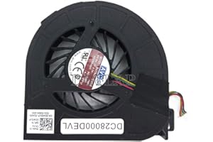 DBTLAP CPU wentylator kompatybilny z DELL Precision M4800 Laptop wentylator chłodzący BATA0715R5M PN01 DC28000DEVL 00WGVF