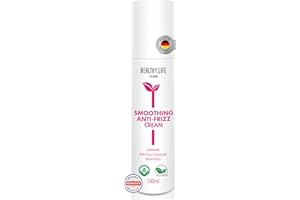 ‎HEALTHY.LIFE VIENNA HLV - Anti Frizz Haarcreme mit Hitzeschutz - Glättende Haarstylingcreme, Föhnstyling - Haarglättung für seiden Glanz & Geschmeidigkeit - Stylingcreme – Hitzeschutz für Haare - Smoothing Creme (100ml)