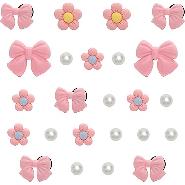 Schoensteker, 30 stuks schoenbedels, doe-het-zelf bling bedels