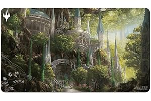 Ultra PRO - MTG Ravnica Remastered Playmat from The Selesnya Conclave, Protect Cards During Game Play or Reorganizing Commander Decks, Perfect use as Mouse Pad, Desk Mat for Home or Office