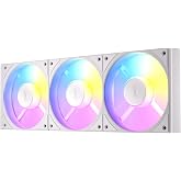 Antec C120 ARGB White, 3x120mm PWM Fan, Daisy-Chain Kablo, ASUS Aura Sync Uyumlu, 12V, 1.32W, Beyaz Kasa Fanı 3'l&uuml; Paket