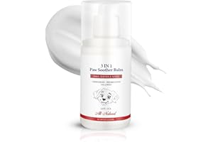 PUMBLER Dog Paw Balm - Natural Paw Cream for Dogs - Moisturizes, Soothes, Heals & Protects Paws, Elbows & Noses - Fast Absorbing, Non-Sticky, Lick-Safe - 3.5oz - Vet Recommended, for All Breeds