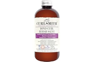 Curlsmith - Bond Curl Rehab Salve, Bond Building Strength Treatment per capelli deboli e danneggiati (236 ml)