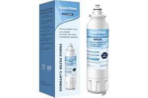 Finest-Filters LT800P Filtro dell'acqua del frigorifero compatibile con LG LT800P, ADQ73613401 Cartuccia di ricambio per filtro dell'acqua del frigorifero