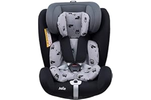 JYOKO KIDS Funda de algodón para reductor de silla de coche compatible con Joie Stages, Every Stages (Space Robot)