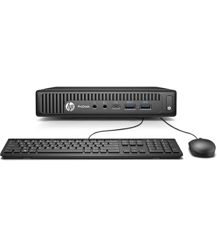 HP EliteDesk 800 G3 Mini Desktop Computer PC, Intel Core i3-6100T