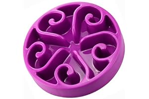 OFKPO Perro alimentador alimentación Lenta Pet Bowl - Saludable diseño Bol para Perro de Mascota, Reducir significativamente la Velocidad de Comer Perro