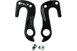 Noah And Theo NT-HD070 Mech Gear Derailleur Hanger Dropout compatible with Cube #148 or 10148 in SATIN BLACK incl. screw set.