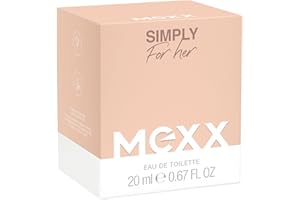 ‎MEXX Mexx Simply Woda Toaletowa dla Kobiet o Kwiatowo-Owocowym Zapachu i Wegańskiej Formule, 20 ml