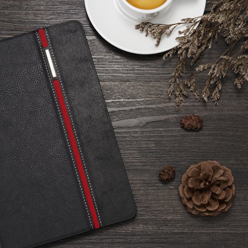 AUAUA iPad Mini 4 Hülle, iPad Mini 4 Hülle Leder Tasche Schutzhülle mit Auto aufwachen / Schlaf Funktion + Clear Schutzfolie (Gift) für Apple iPad Mini 4 Hülle Zoll Apple Tablet - 7