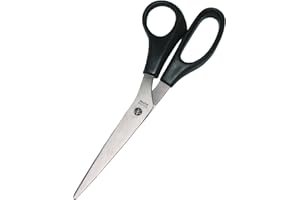 WEDO Edelstahl-Univeralschere, spitz, Länge: 210 mm, schwarz