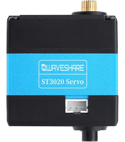 Waveshare 2.3kg Dual-axis Serial Bus Servo, Two-way Feedback, Servo/Motor Mode Switchable, Conpact Size, 300°Rotation Angle,Apply to Building Quadruped Robots, Hexapod Walkers, Robotic Arms etc