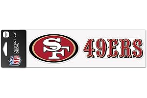 Wincraft Decal Sticker 8x25cm - NFL San Francisco 49ers