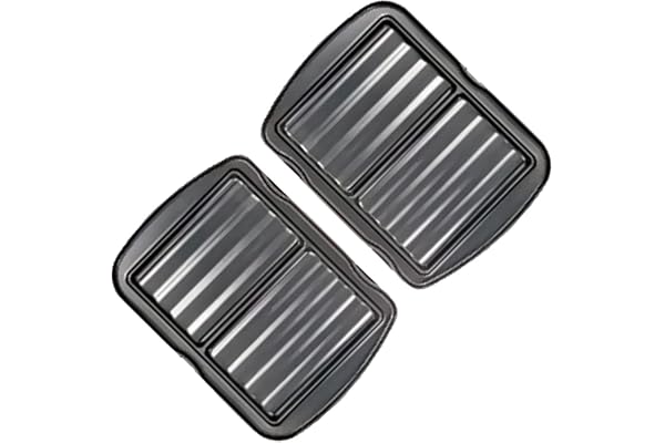 LAGRANGE Jeu de plaques Croque-monsieur, compatible avec tous les gaufriers "Premium", Plaques en fonte d'aluminium, Revêtement antiadhésif double couche, 010422