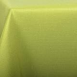 ★ Ganzjährige moderne unifarbene grüne Tischdecke mit einer Leinenstruktur