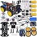 Produktbild Kuman SM3 Wi Robot Car Kit für Arduino, 4 Rad Utility Vehicle WiFi Intelligente Robotik Arduino DS Roboter HD Kamera Wireless Roboter Smart Car Kit 7,4 V