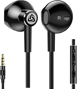 LUDOS SPECTA Auricolari In-Ear Cuffie, Cuffiette con Filo e Microfono,  Universale per Chiamate Cristalline, Bassi Potenti Sound-Dynamic, per  iPhone, iPad, Apple, Samsung, Huawei, Xiaomi, Sony, Gaming : Amazon.it:  Elettronica