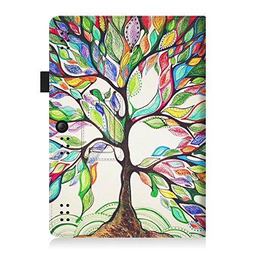 Fintie Lenovo Tab 2 A10-30 / Tab 2 A10-70 / Tab 3 10 Plus Hülle Case – Folio Kunstleder Schutzhülle Tasche Etui mit Auto Schlaf / Wach Funktion für Lenovo Tab 2 A10-30 / A10-30L / A10-30F / Tab 2 A10-70 / A10-70L / A10-70F / TAB3 10 Plus / Tab 3 10 Business 10,1 Zoll Tablet, Liebesbaum - 4