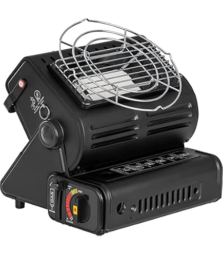 Radiateur à Gaz Céramique PHönix PH-100 1,7kW - Pour Camping, Caravaning Et Extérieur + Sac De Transport