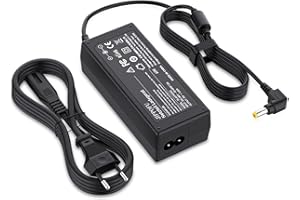 JIPPOFU Caricatore 19V per JBL Xtreme 1 2, JBL Extreme 2 Boombox Wireless Bluetooth Speaker Xtreme Special Edition Plus & Fugoo XL Caricabatterie Altoparlante Alimentatore Portatile Adattatore 3.42A 65W