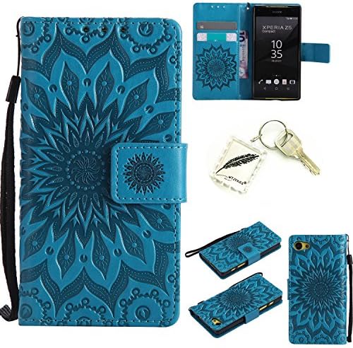 Slim Bumper Case PU Case for Sony Xperia Compact Z5/Z5 mini soft protective Flexible Soft Lightweight Shock Resistant. Slim Silicone Cover Case Cover Cap – Photo Frame Keychain # TQB 6