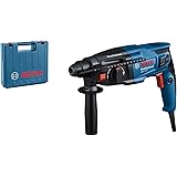 Bosch Professional Martello Perforatore Gbh 2-21 D (Con Sds Plus, Incl. Impugnatura Supplementare, Panno, Asta di Profondità,