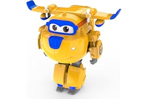 Super Wings Donnie 5' Transforming Character Easy Transformation Preschool Kids Gift Toys for 3+ Year Old Boy Girl
