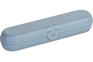 Koziol Bio-Circulair Klikk Houder voor Bestek (Nature Flower Blue)