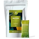 Saf Matcha Tekli Şase &ndash; 12 G&uuml;nl&uuml;k &Ouml;zel Paket, 12x3 Gr