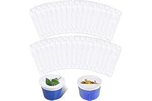 Laufunjoy Piscine Filtre Skimmer, 30 Chaussettes de Skimmer de Piscine Filet D'écumoire, Filtre Chaussette Skimmer Piscine pour Panier Piscine, Pool Skimmer Socks pour Piscines, Blanc